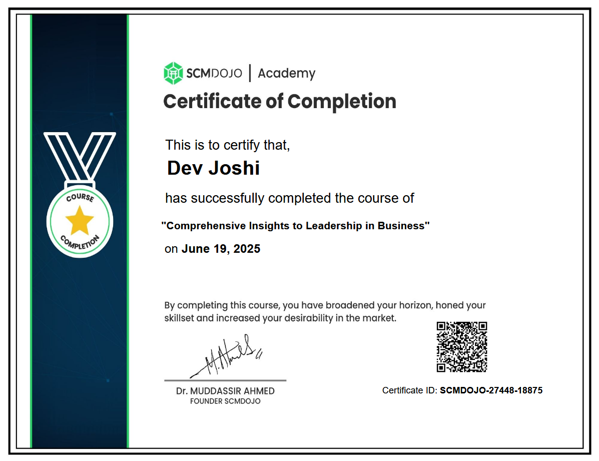 Certificate 3