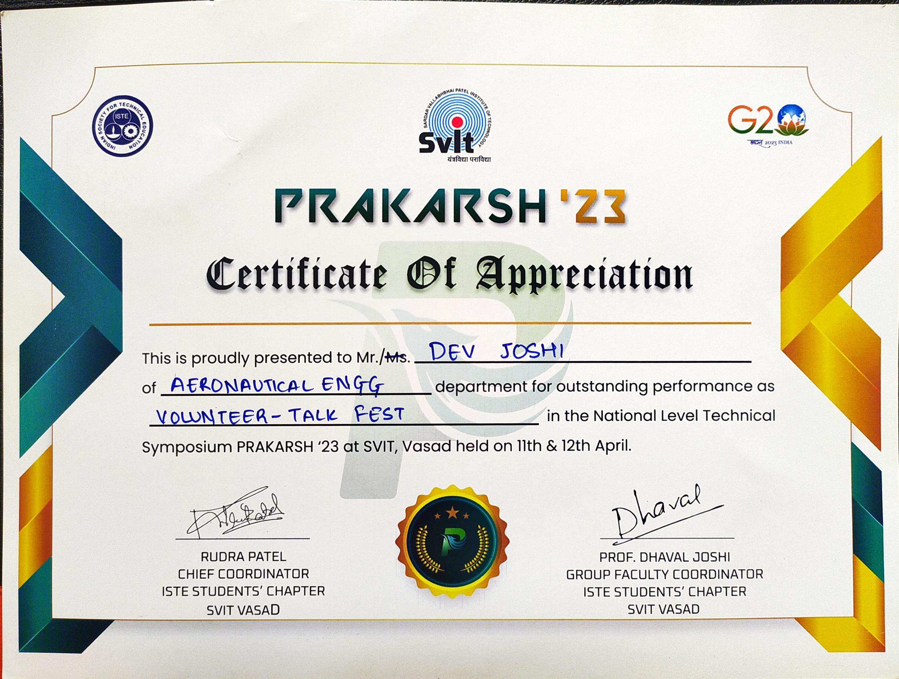 Certificate 14