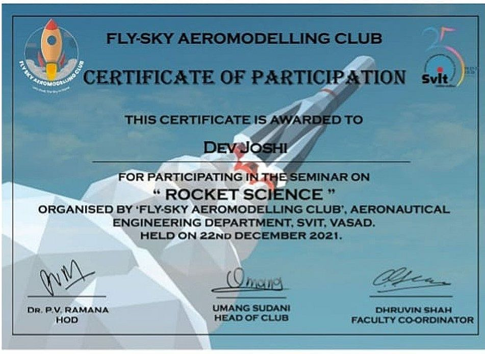 Certificate 20
