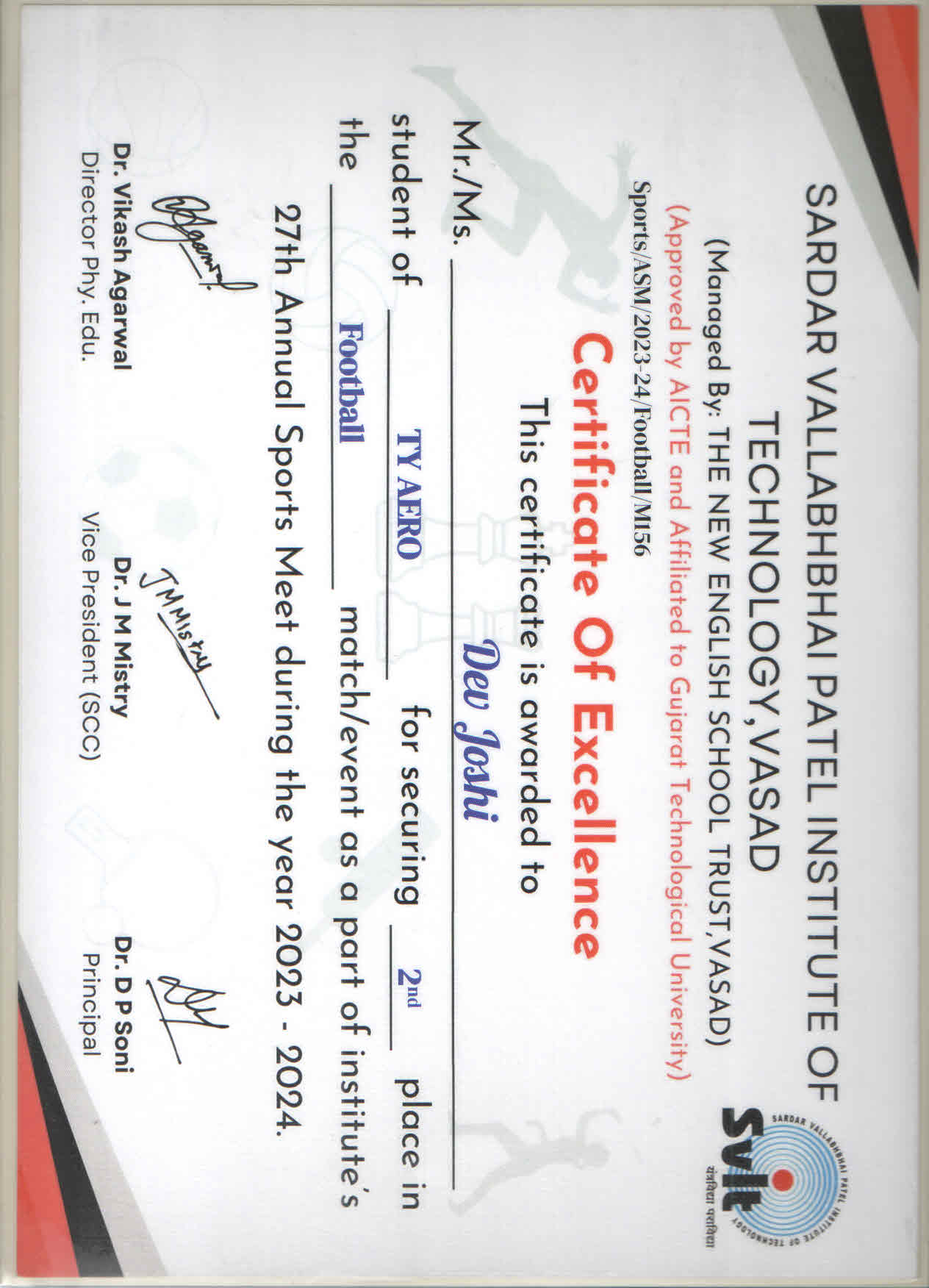 Certificate 9